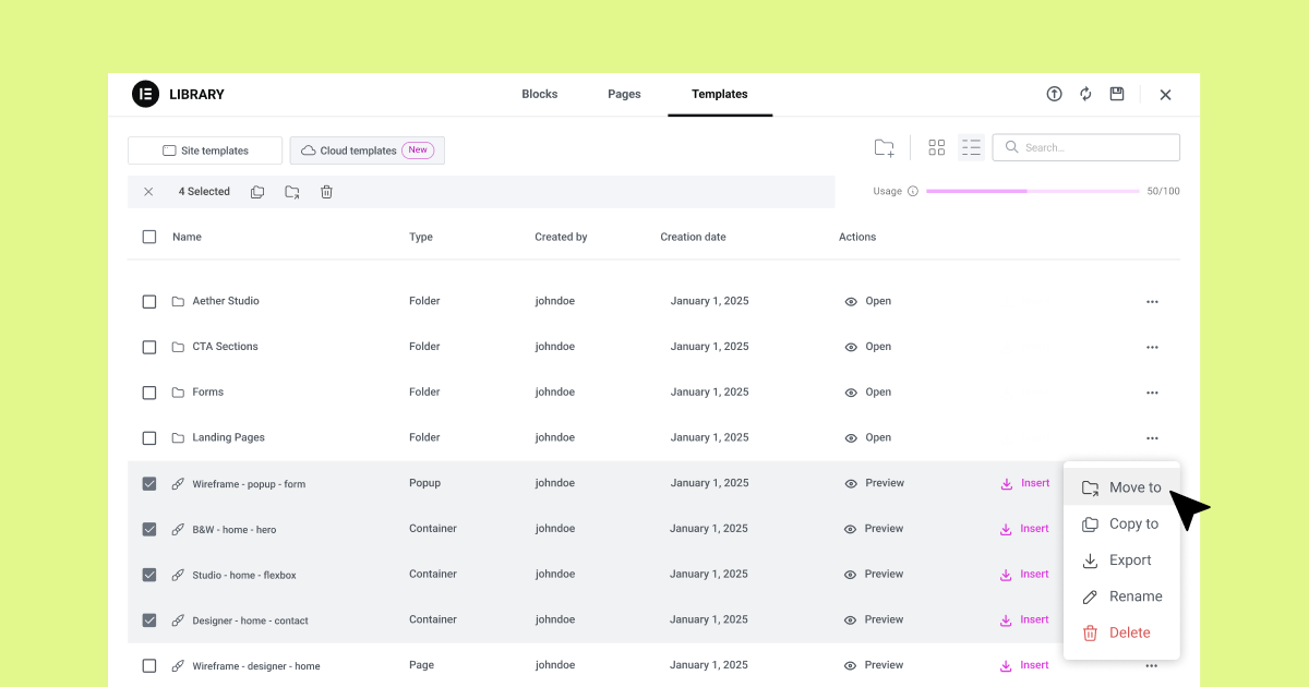 Introducing Cloud Templates: your personal design library 83 ElementorInsights Elementor Troubleshoot – Elementor Tips, Updates, Features & Fixes. Build Responsive WordPress Websites and Elementor Website Design. Introducing Cloud Templates: Your Personal Design Library 82 Elementorinsights Elementor Troubleshoot – Elementor Tips, Updates, Features &Amp; Fixes. Build Responsive Wordpress Websites And Elementor Website Design.