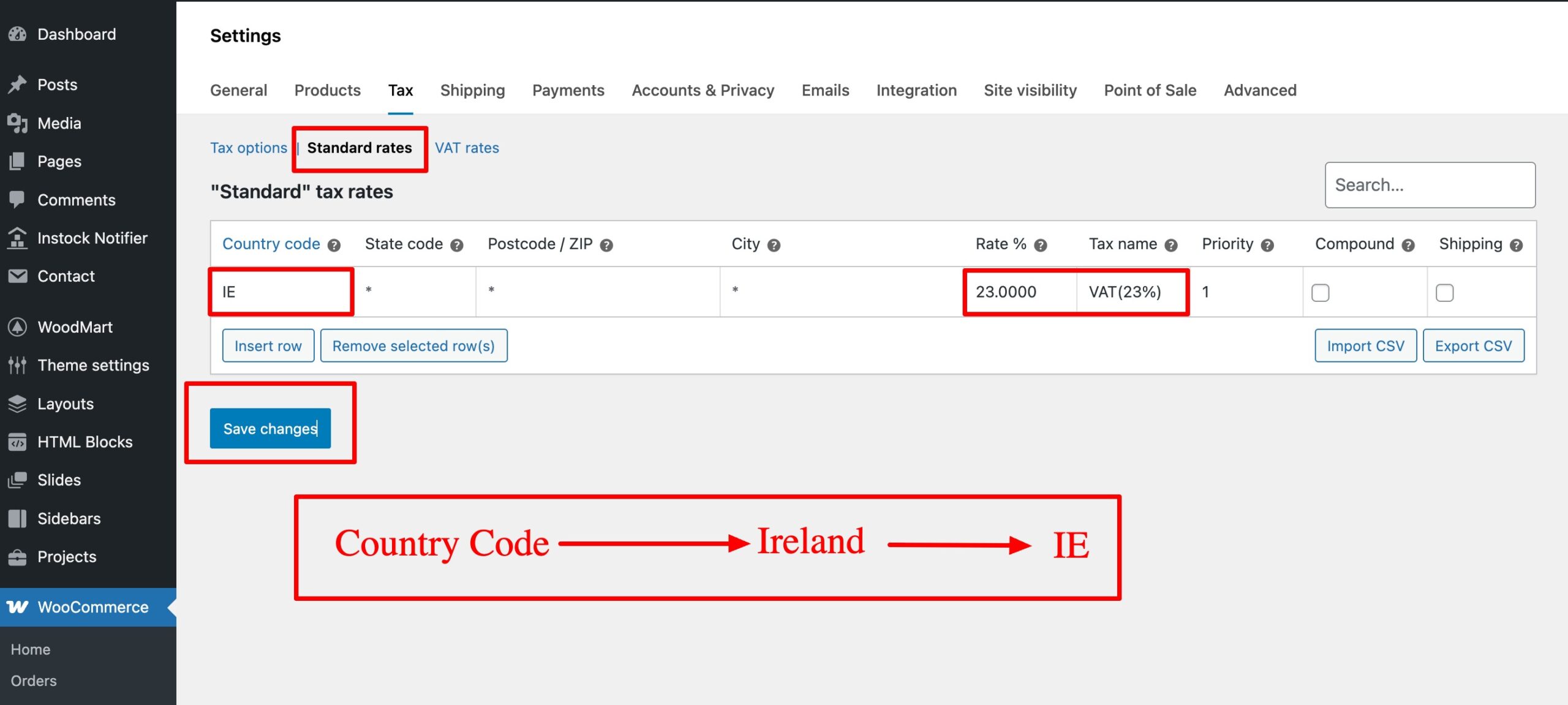 How To Configure Tax In Woocommerce For Specific Country Eu Vat, Uk, Us, And Globally