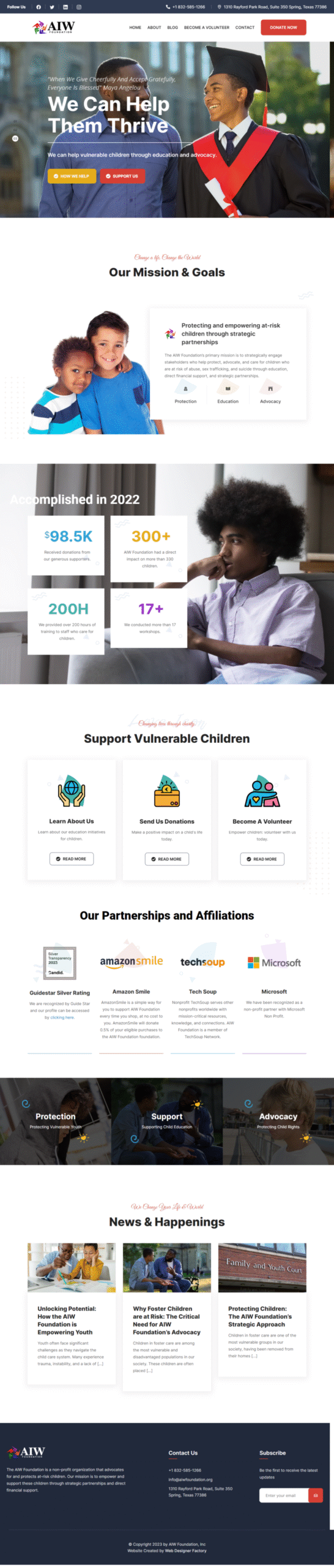 Wordpress Website Design Landing Page Design With Elementor