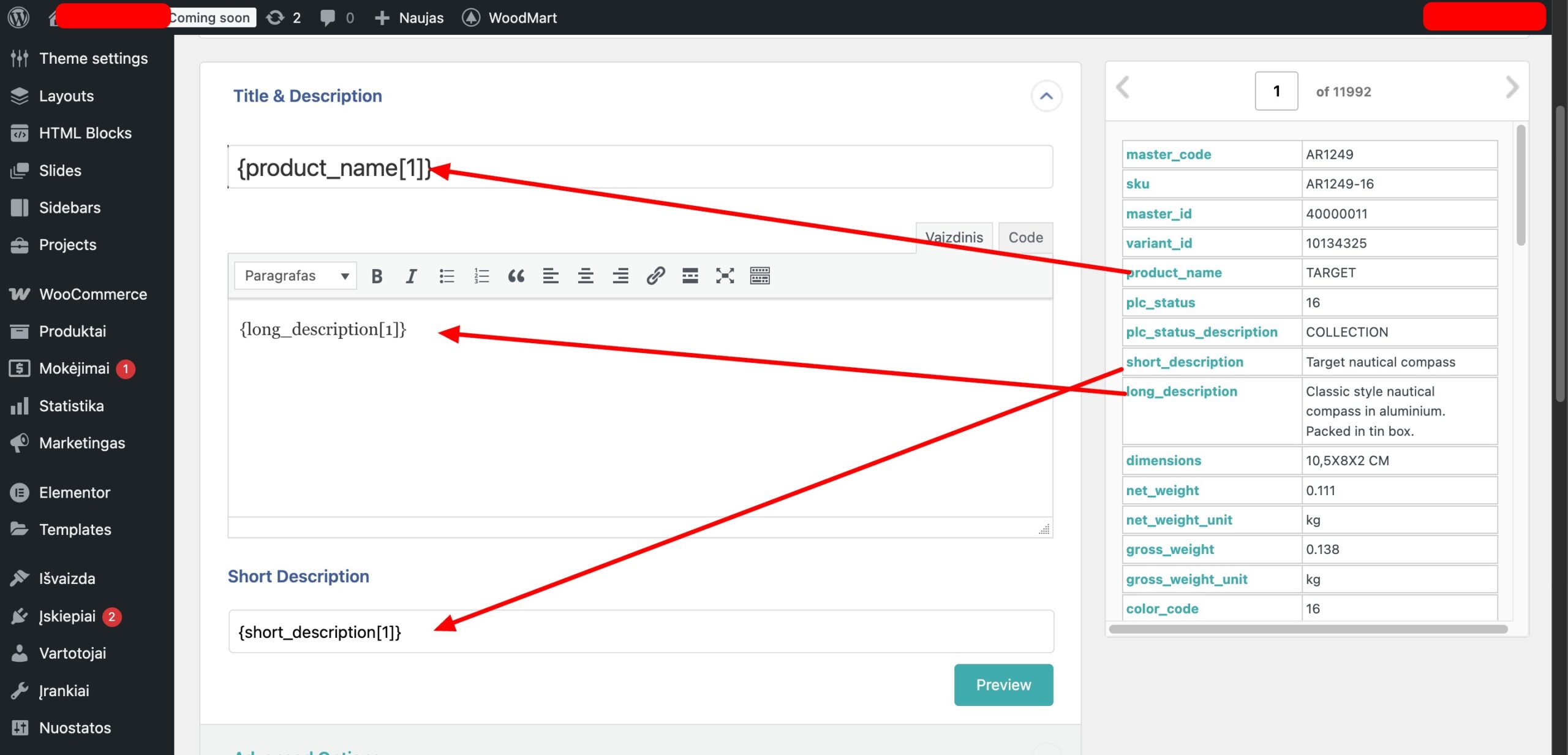 Import Woocommerce products from CSV file