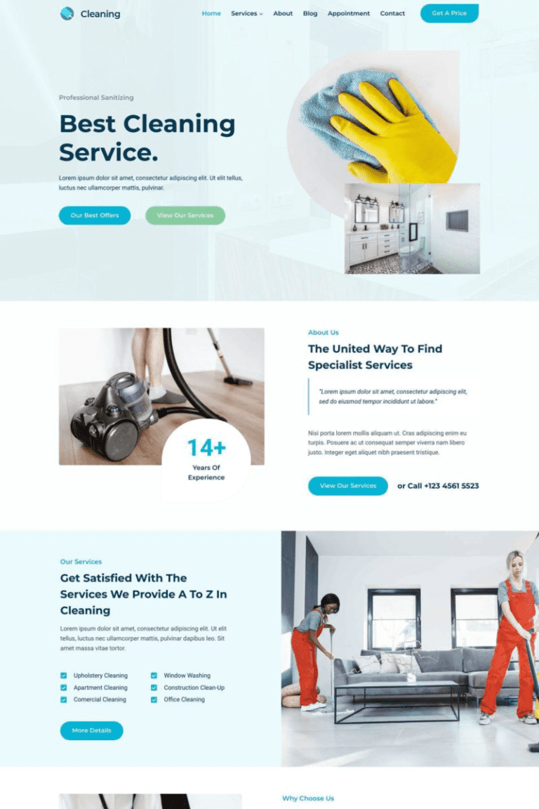 Responsive Single Landing Page Design Services