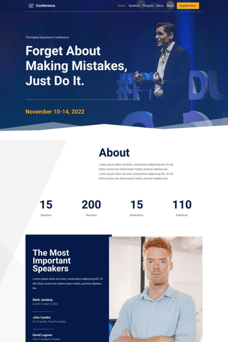 Responsive Single Landing Page Design Services
