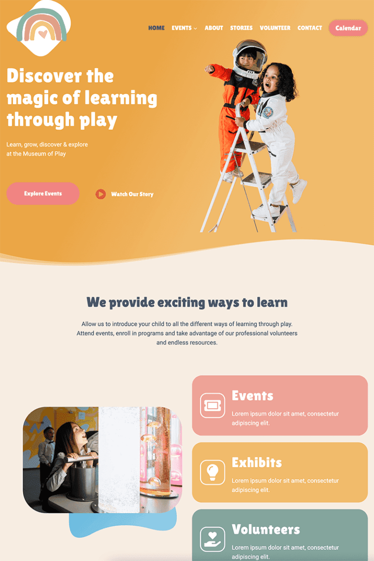 Responsive Single Landing Page Design Services